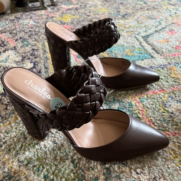 Charles David Shoes - Braided mules 🤎
